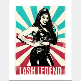 Vintage Retro Lash Legend Posters and Art